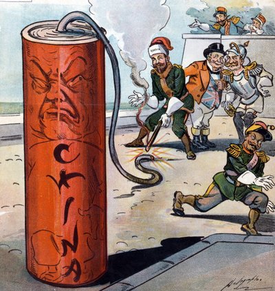 A dangerous firecracker by Louis Dalrymple